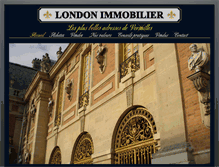 Tablet Screenshot of london-immobilier.com